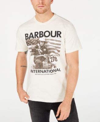 barbour international mens t shirt