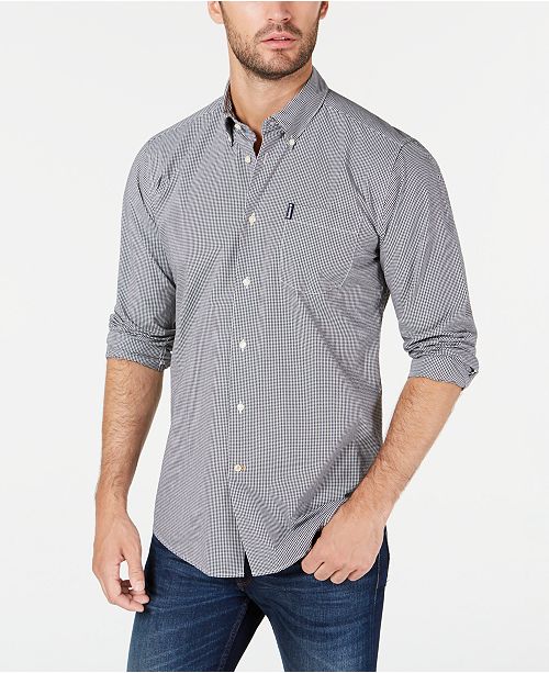 Barbour Men S Tailored Gingham Shirt Reviews Casual Button