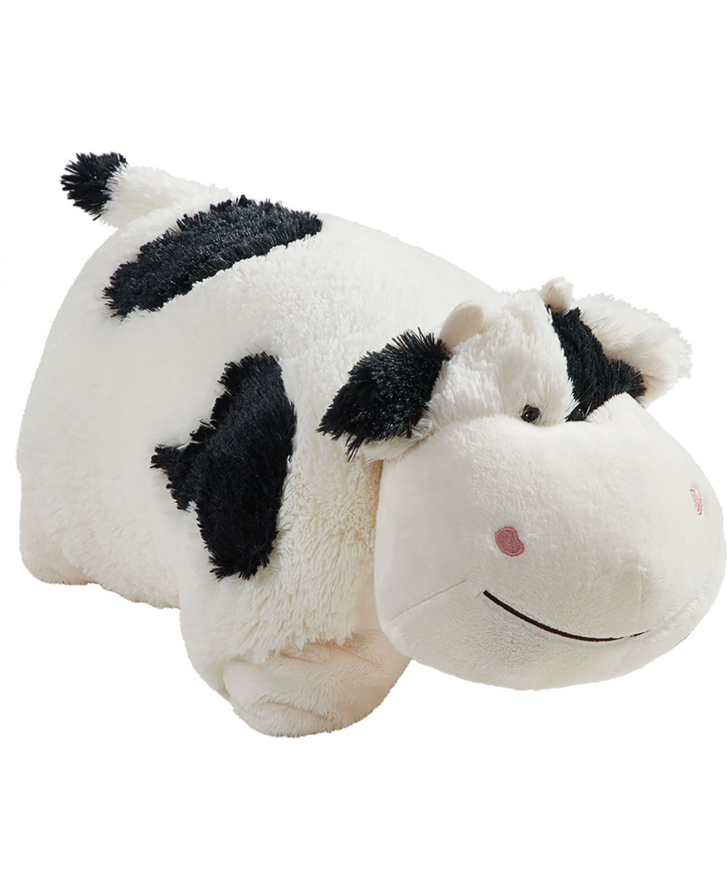 Детская мягкая игрушка Pillow Pets Oversized Cozy Cow Stuffed Animal Plush — фото 2