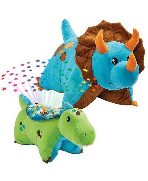 Pillow Pets Dinosaur Sleeptime Lite Slumber Pack Plush Toy