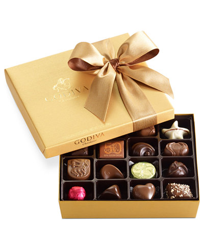 Godiva Chocolatier, 19-Pc. Gold Bow Ballotin Box of Chocolates