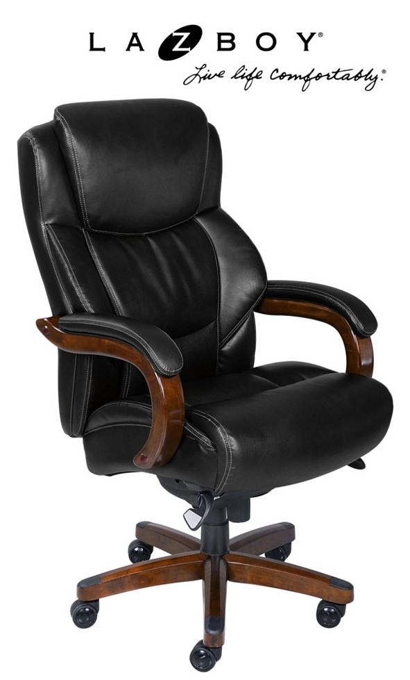 LaZBoy Delano Big Tall Executive Office Chair & Reviews Furniture