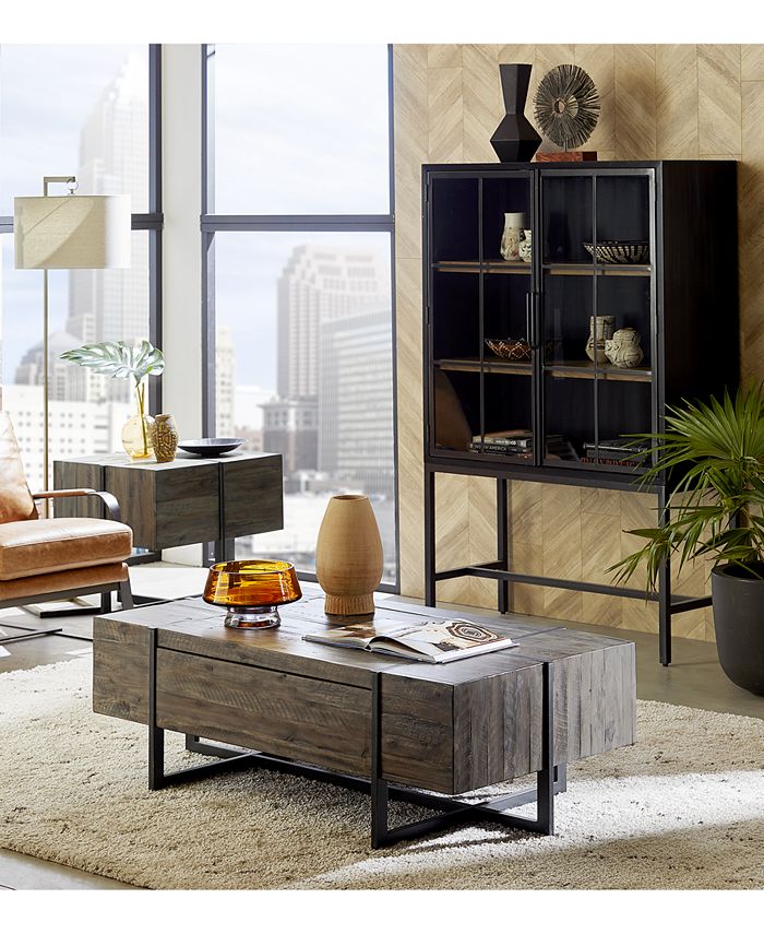 Furniture Chambers Storage Coffee Table - Macy's