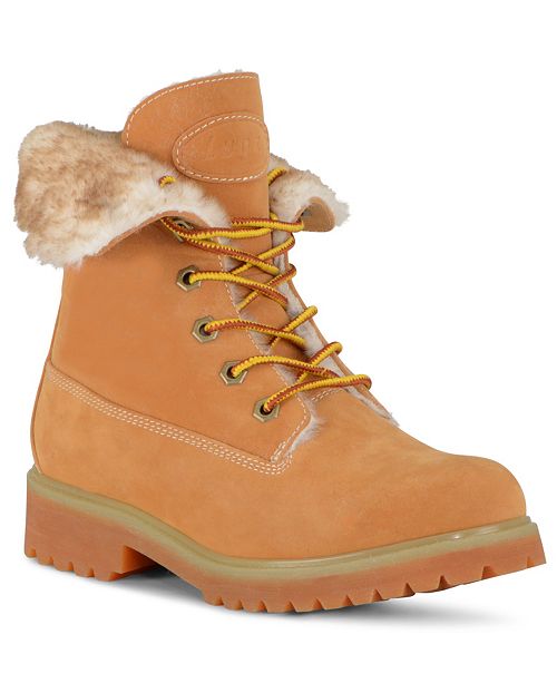 Lugz Women S Convoy Fold Fur Boot Reviews Boots Booties