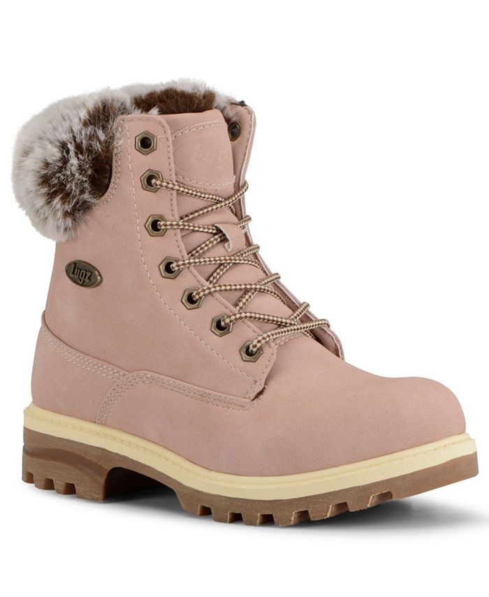 Lugz Women s Empire Hi Fur Classic Memory Foam Fashion Boot Macy s