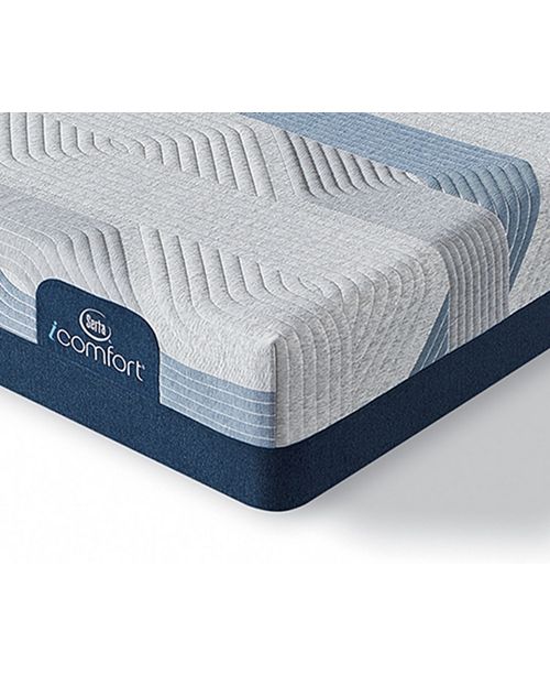Serta I Comfort By Blue 100ct 9 75 Gentle Firm Mattress Twin Xl Reviews Mattresses Macy S