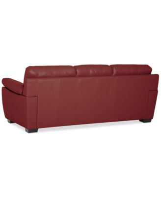 Lothan 87" Leather Sofa