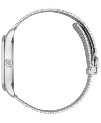 Gucci Unisex Swiss G-Timeless Snake Print Stainless Steel Mesh