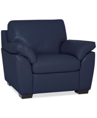 Lothan 41" Leather Chair