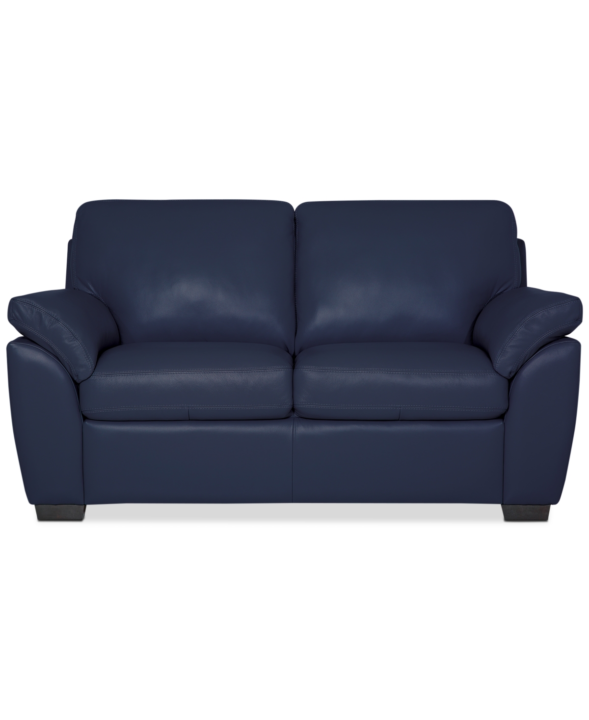 Lothan 64" Leather Loveseat, Created for Macy's