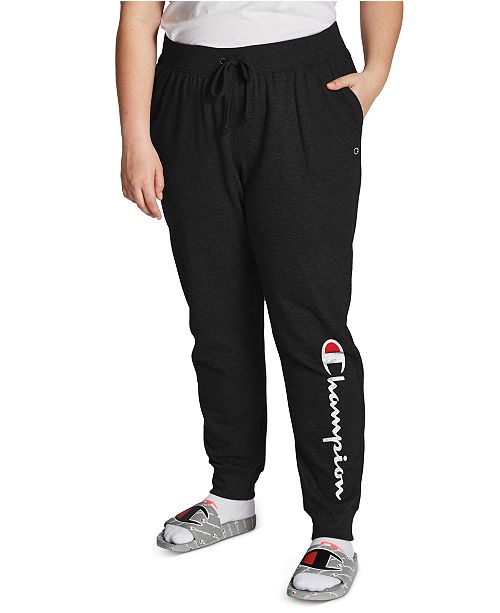 Champion Plus Size Ribbed Joggers Reviews Pants Leggings