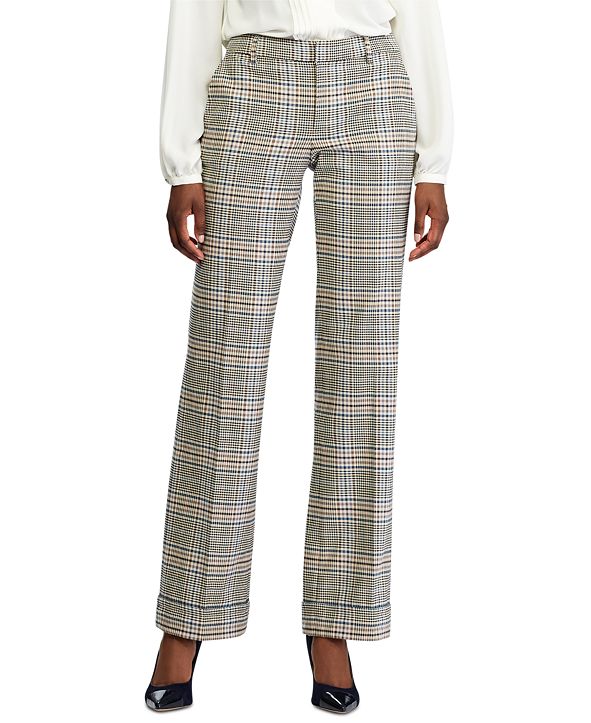 plaid ralph lauren pants