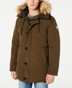 Guess Men's Heavy Weight Parka Jacket