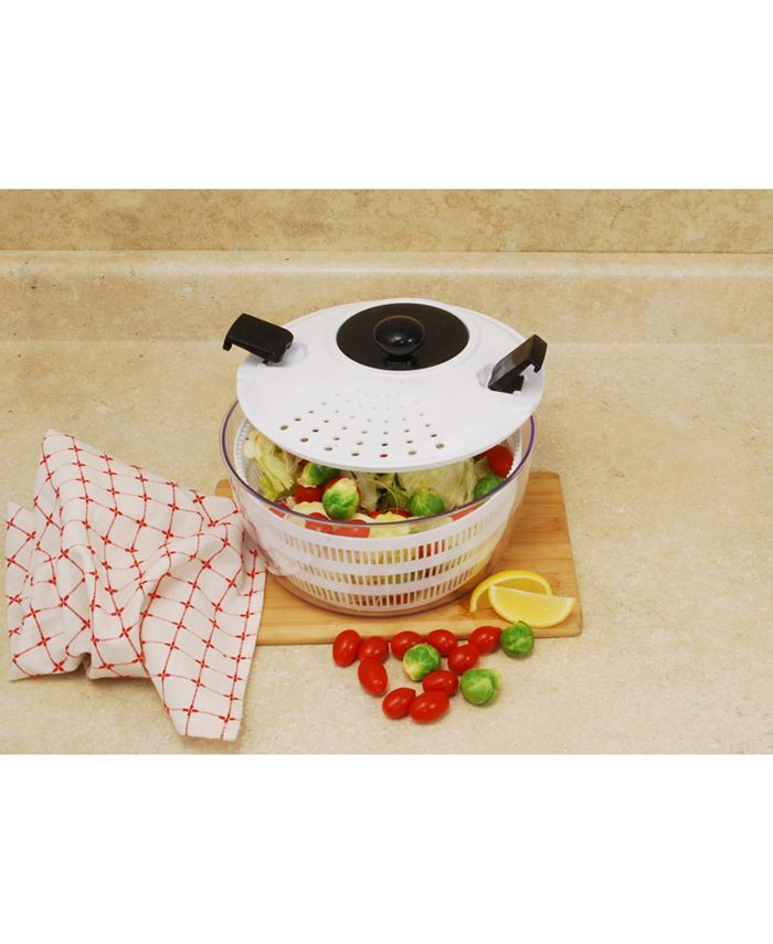 Cook Pro Cookpro 4.5 Qt Salad Spinner with Locking And Straining