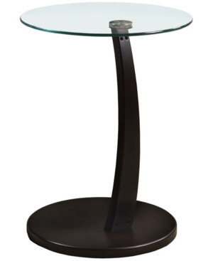 Monarch Specialties End Table/Snack Table