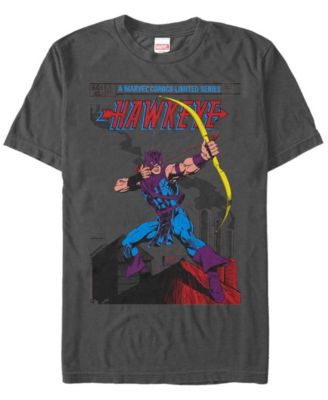 Marvel Men's Comic Collection Classic Comic Style Hawkeye Short Sleeve T-Shirt