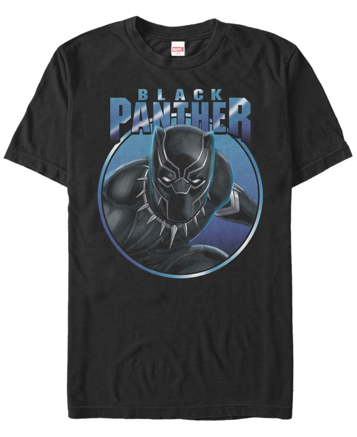 Marvel Men's Comic CollectionPanther Gaze Short Sleeve T-Shirt - Black