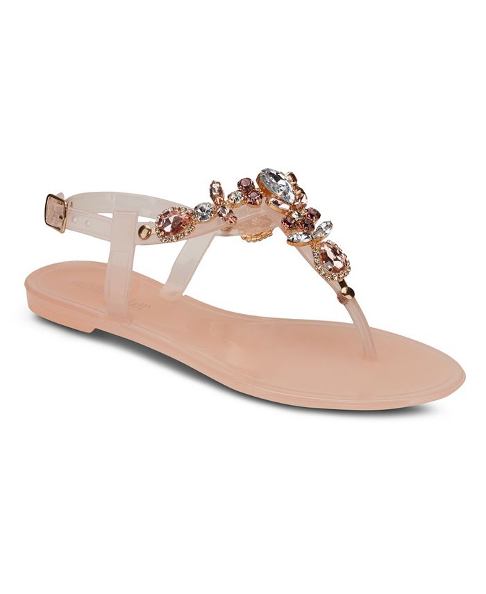 olivia miller jelly sandals