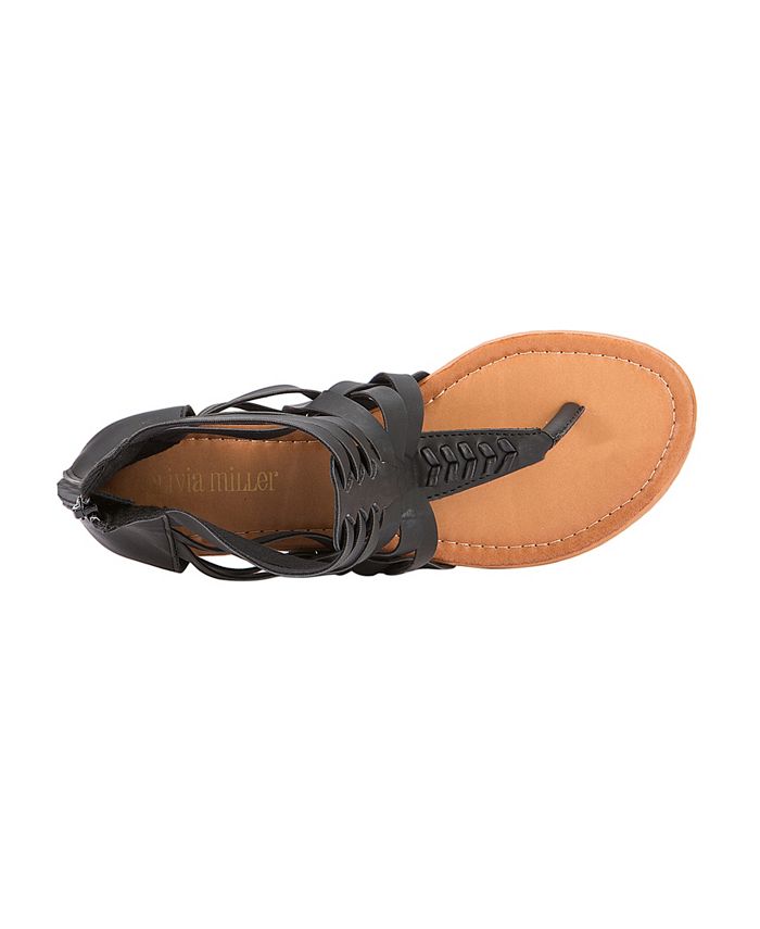 Olivia Miller Vero Multi Strap Gladiator Sandals - Macy's