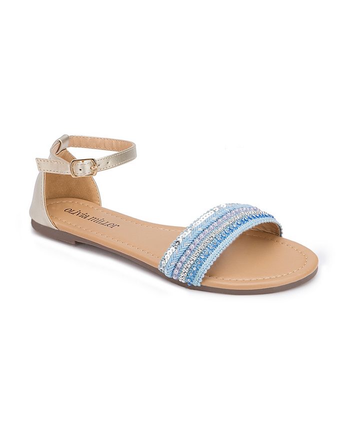 Olivia Miller Boca Multi Embellished Sandals - Macy's