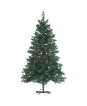 Sterling 4ft. Pre-lit Colorado Spruce With 150 Clear Lights In Green