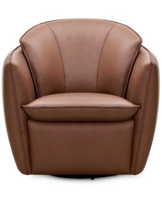 leather barrel chairs for sale