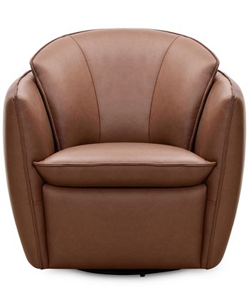 Furniture - Chanute 32" Leather Accent Chair