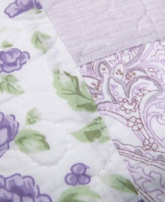 Lavender Rose 2-Pc. Quilt Set, Twin
