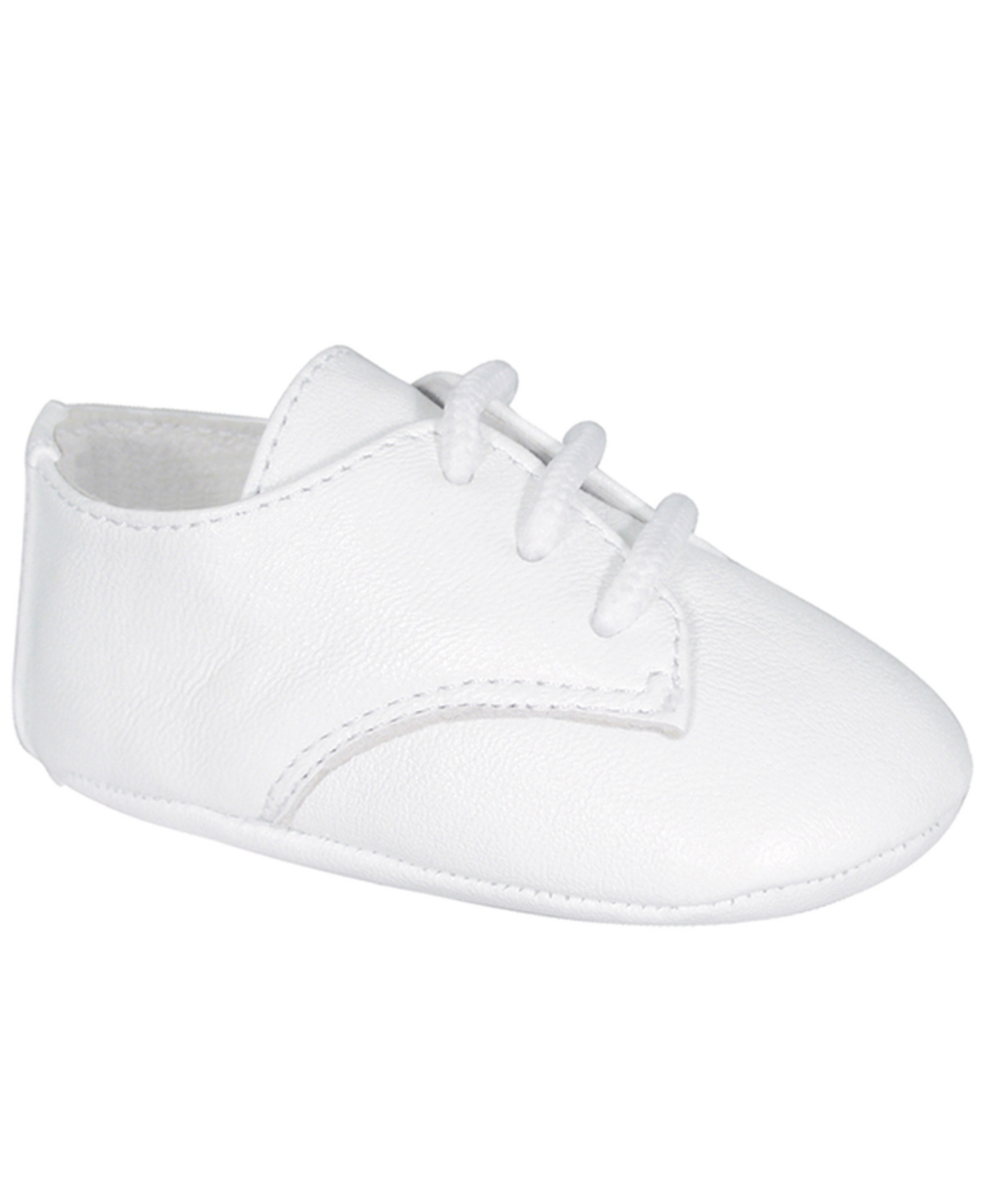 Baby Deer Baby Girl Essential Laced Dressy Lambskin Oxford In White
