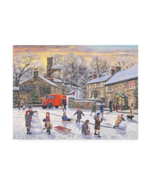 Trademark Global Trevor Mitchell Christmas Holidays Canvas Art In Multi