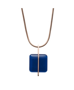 image of Skagen Women-s Sea Glass Stainless Steel Necklace