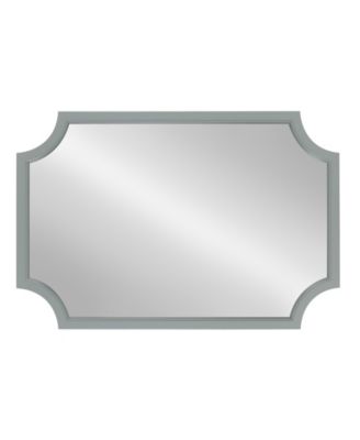 Hogan Framed Scallop Wall Mirror - 24" x 36"