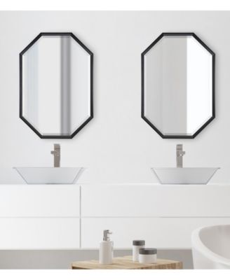 Calter Elongated Octagon Wall Mirror - 25.5" x 37.5"