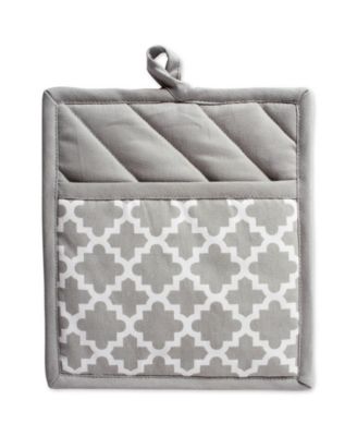 Lattice Oven Mitt Potholder Set