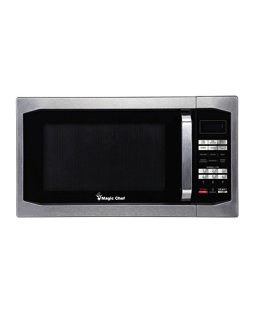 Intel Magic Chef 1 6 Cubic Feet 1100w Countertop Microwave Oven