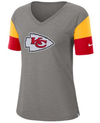 Nike Women's Kansas City Chiefs Tri-Fan T-Shirt - Macy's