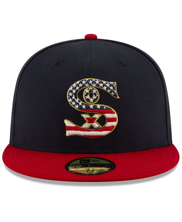 New Era Chicago White Sox Stars and Stripes 59FIFTY Cap - Macy's