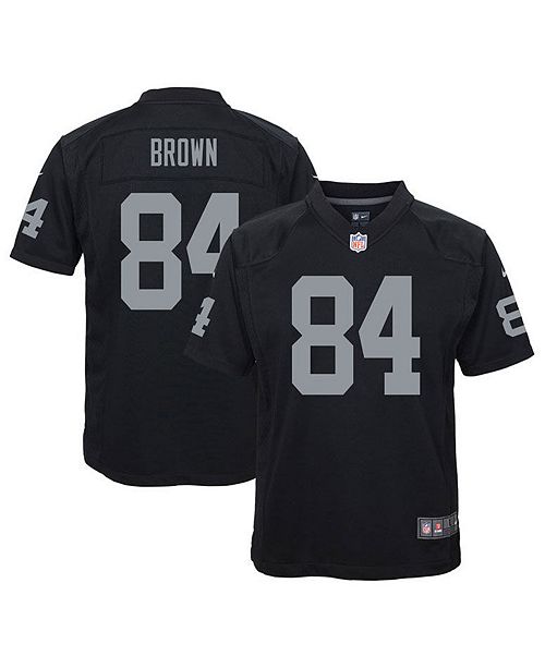 Nike Little Boys Antonio Brown Oakland Raiders Game Jersey