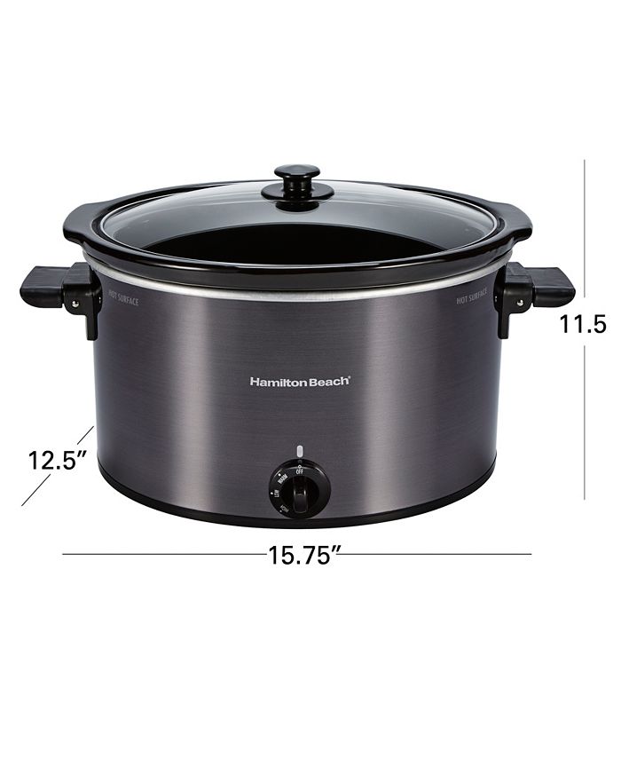 Hamilton Beach Manual 10Qt. Slow Cooker Macy