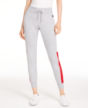 image of Tommy Hilfiger Sport Side-Striped Jogger Pants