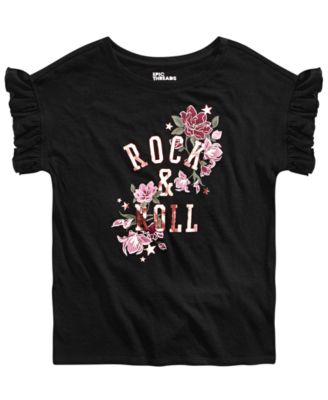 Epic Threads - Big Girls Rock & Roll T-Shirt
