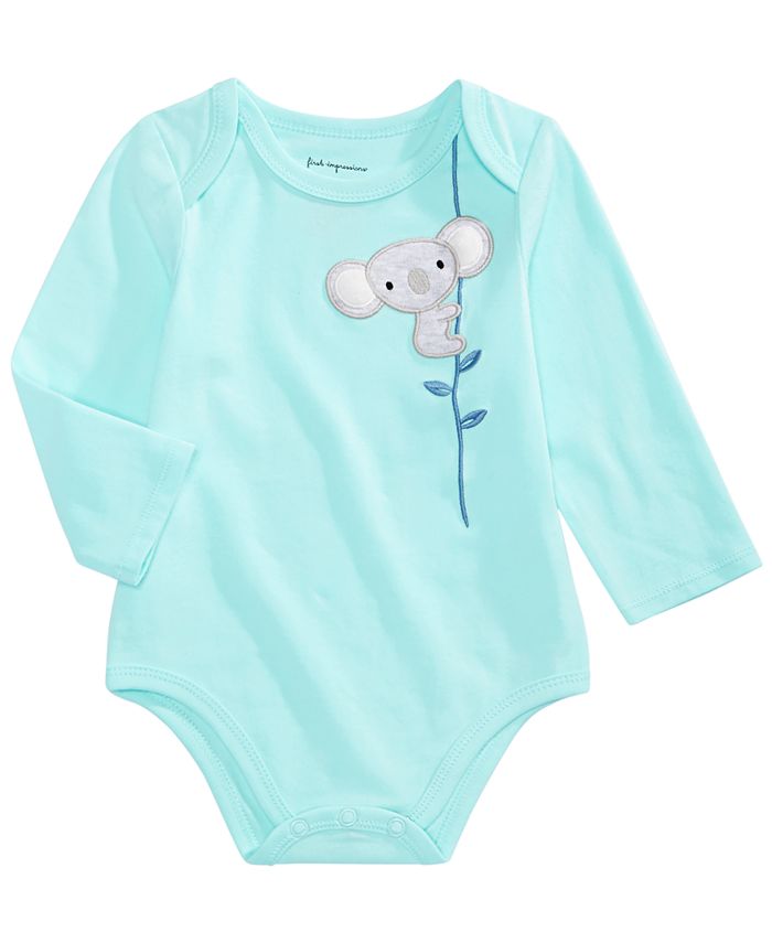 First Impressions Baby Girls Koala Bodysuit, Created for Macy's