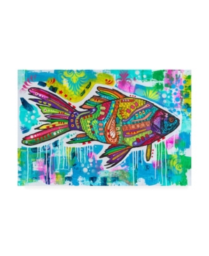 Trademark Global Dean Russo Electric Goldfish Canvas Art In Multi
