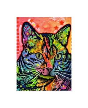 Trademark Global Dean Russo Cat Abstract Color Canvas Art In Multi