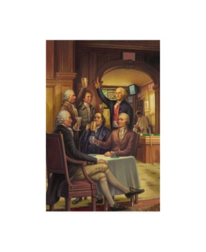 Trademark Global Dan Craig Founding Fathers Canvas Art In Multi