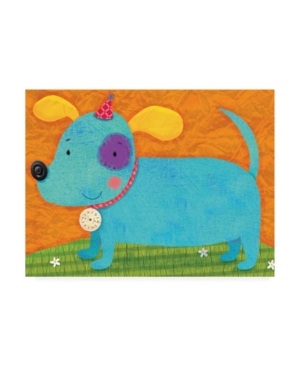 Trademark Global Holli Conger Birthday Dog Canvas Art In Multi