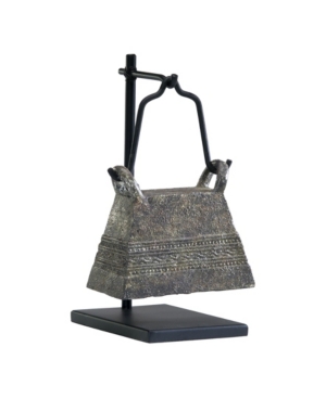 Shop Cyan Design Antique Livestock Bell 3 Sculpture In Rust