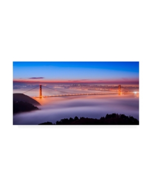 Trademark Global Joe Azur Fog At The Gate Canvas Art In Multi