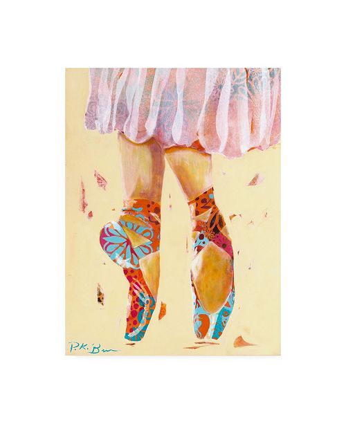 Trademark Global Pamela K Bee Ballet Slippers Canvas Art 19 5