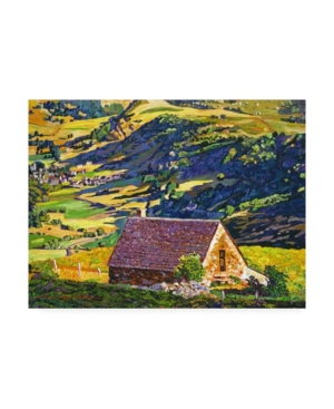 Trademark Global David Lloyd Glover Village In The Valley Provence Canvas Art In Multi